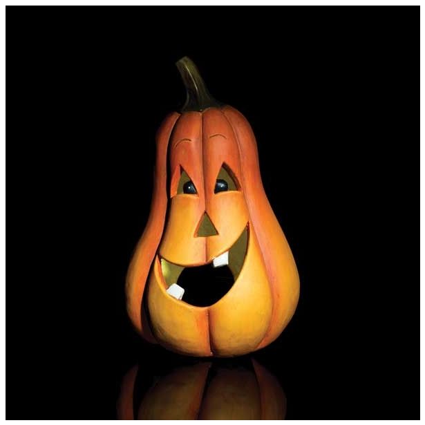 VSE ZA NOČ ČAROVNIC GLOSSTYLE BUČA KERAMIČNA MGO 43 CM