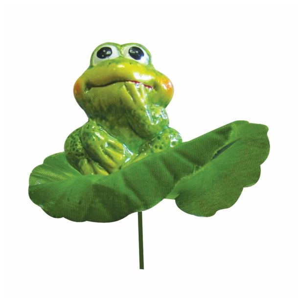 DEKOR.ZA NOČ ČAROVNIC GLOSSTYLE PIK METULJ ALI ŽABA 10X10X5 CM SORTIRANO