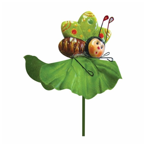 DEKOR.ZA NOČ ČAROVNIC GLOSSTYLE PIK METULJ ALI ŽABA 10X10X5 CM SORTIRANO