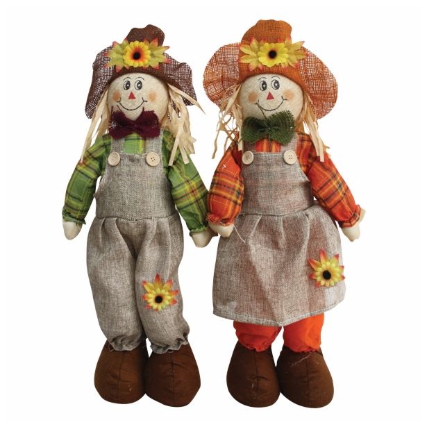 DEKOR.ZA NOČ ČAROVNIC GLOSSTYLE SLAMNATA FIGURA 63 CM SORTIRANO DEČEK DEKLICA