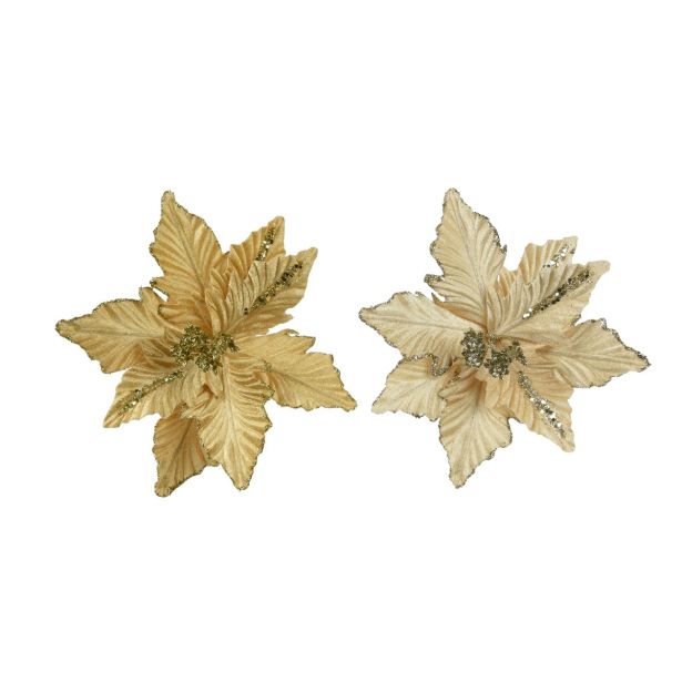 DEKORACIJA DECORIS BOŽIČNA ZVEZDA 24 CM ZLATA, SORTIRANO