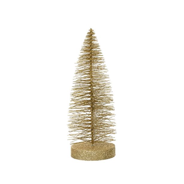 DEKORACIJA DECORIS DREVO 30 CM ZLATE BARVE