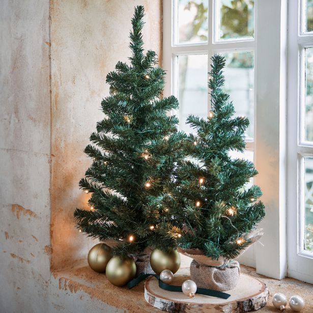 DEKORACIJA DECORIS DREVO 75 CM ZELENE BARVE