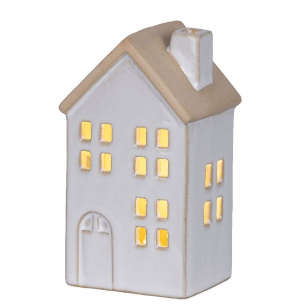 DEKORACIJA DECORIS HIŠKA Z LED LUČKO 1 L 6.20X7.4X12.70 CM