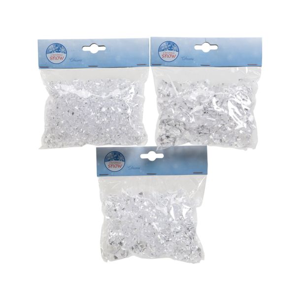 DEKORACIJA DECORIS LEDENE KOCKE, SORT