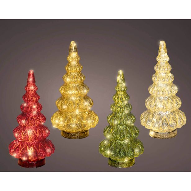 DEKORACIJA DECORIS MIKRO LED PROZORNO DREVO 12X25.5 CM, TOP.BEL., SOR
