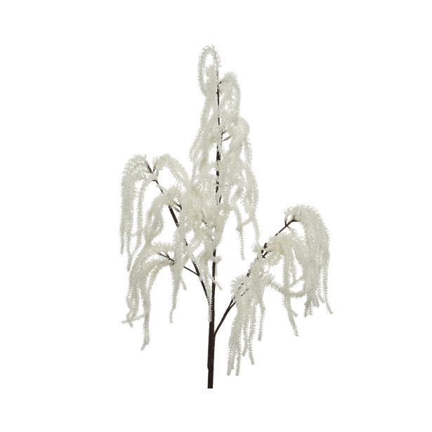 DEKORACIJA EVERLANDS VEJA BELE BARVE 85 CM
