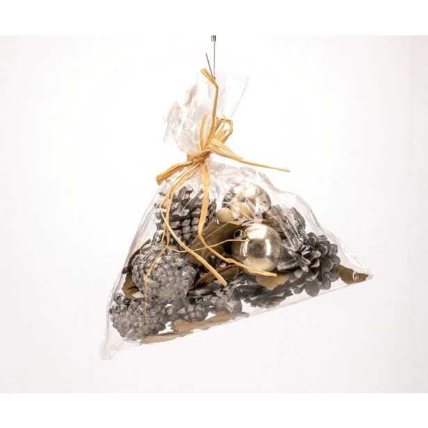 DEKORACIJA GLOSSTYLE 100G SREBRNA