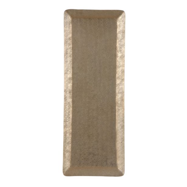 DEKORACIJA HOUSE OF SEASONS KROŽNIK 50X18.5 CM ZLAT MAT
