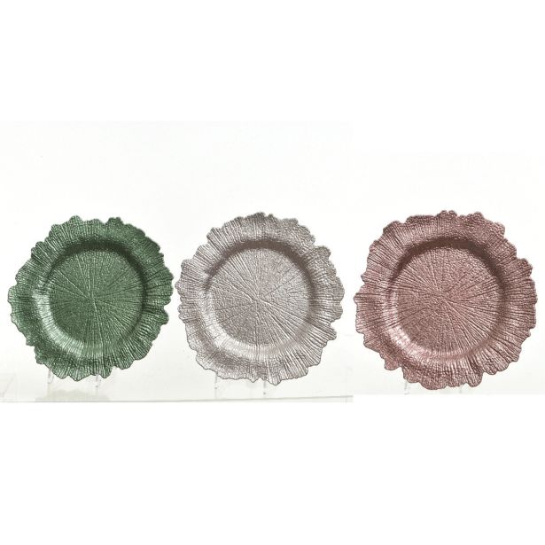 DEKORACIJA KROŽNIK FI 36 CM DEKORATIVNI