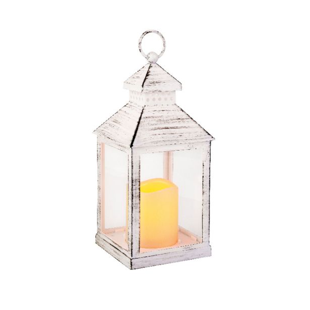 DEKORACIJA LUMINEO LANTERNA Z LED LUČKO 11/22.50 CM, SORTIRANO