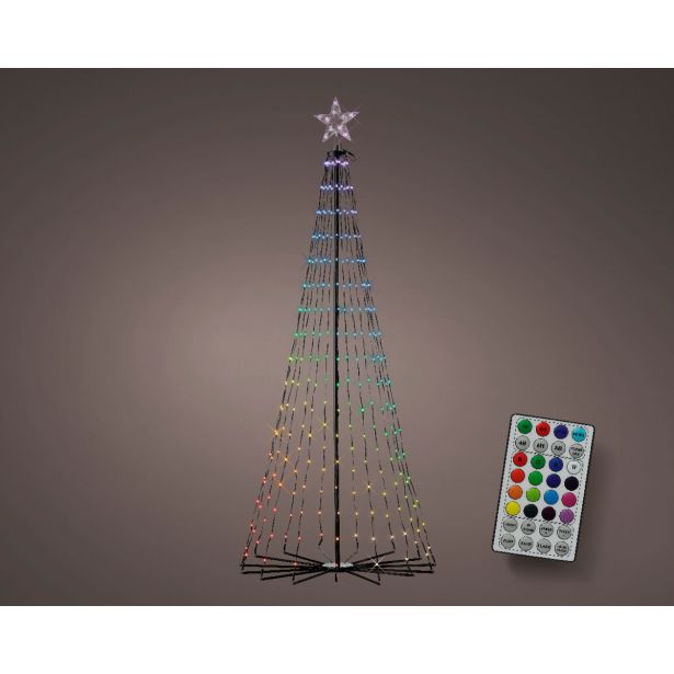 DEKORACIJA LUMINEO MICRO LED 180 CM DREVO ZUNANJE TOPLO BELE