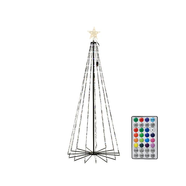 DEKORACIJA LUMINEO MICRO LED 180 CM DREVO ZUNANJE TOPLO BELE