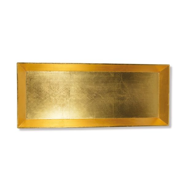 DEKORACIJA R+W KROŽNIK 50X20 CM DEKORATIVNI ZLAT