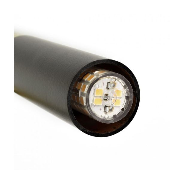 DEKORAT. STENSKA SVETILKA MILAGRO MONZA ČRNA/ZLATA 1XG9 MLP6332