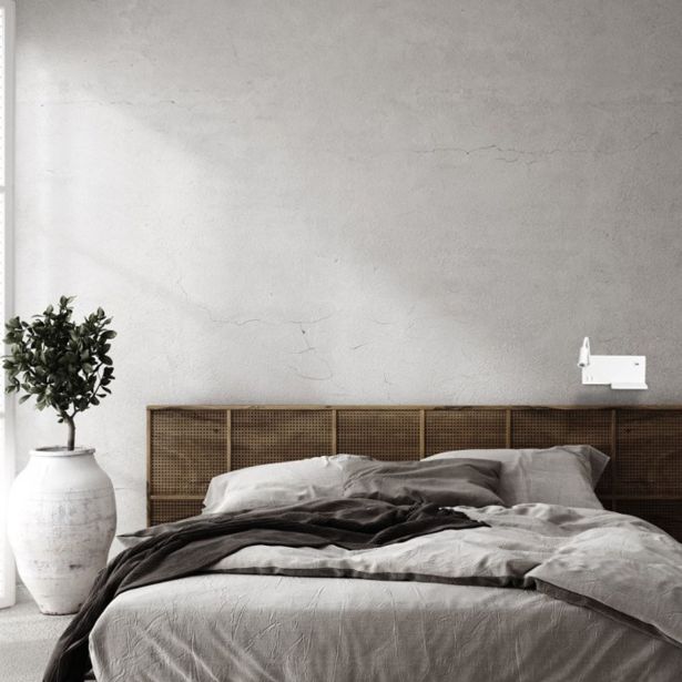 DEKORAT. STENSKA SVETILKA MILAGRO SHELF BELA 4W+5W+2W LED ML6343 NOČNA S POLIČKO