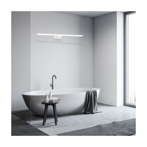 DEKORAT. STENSKA SVETILKA MILAGRO SHINE BELA 80CM 15W LED ML6337