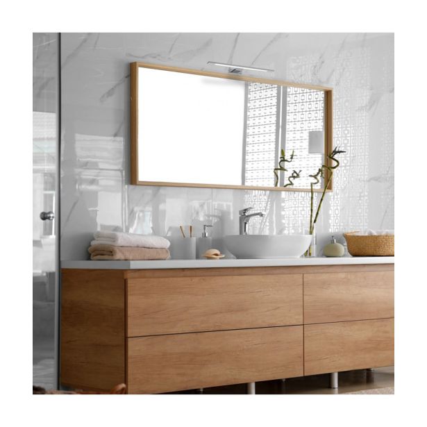 DEKORAT. STENSKA SVETILKA MILAGRO SHINE KROM 40CM 7W LED ML030