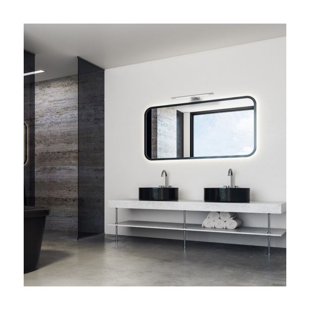 DEKORAT. STENSKA SVETILKA MILAGRO SHINE KROM 40CM 7W LED ML030