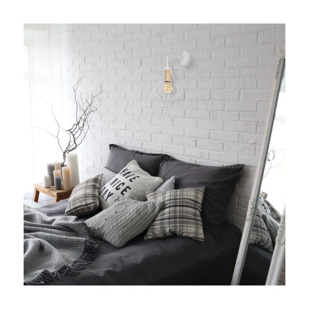 DEKORAT. STENSKA SVETILKA MILAGRO WILL BLACK 1XE27 MLP6555