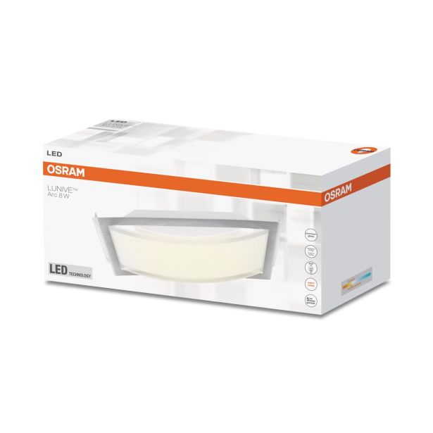 DEKORAT. STENSKA SVETILKA LEDVANCE ARC 8W 830 LUNIVE