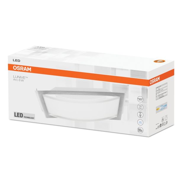 DEKORAT. STENSKA SVETILKA LEDVANCE ARC 8W 840 LUNIVE