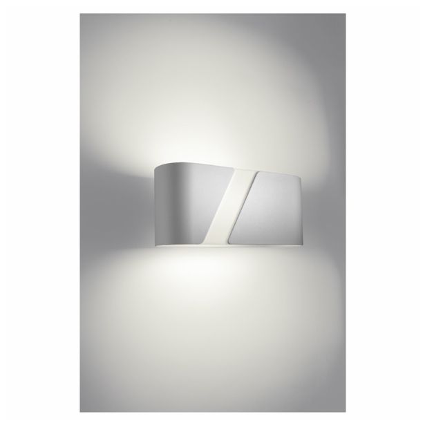 DEKORAT. STENSKA SVETILKA PHILIPS GAINSBORO 1X23W E27 33246/31/16 BELA