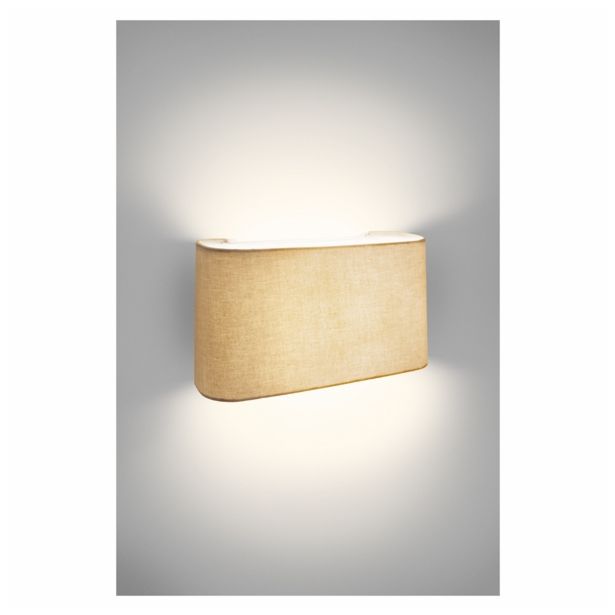 DEKORAT. STENSKA SVETILKA PHILIPS VELOUR 1X23W E27 33200/87/16 SIVA