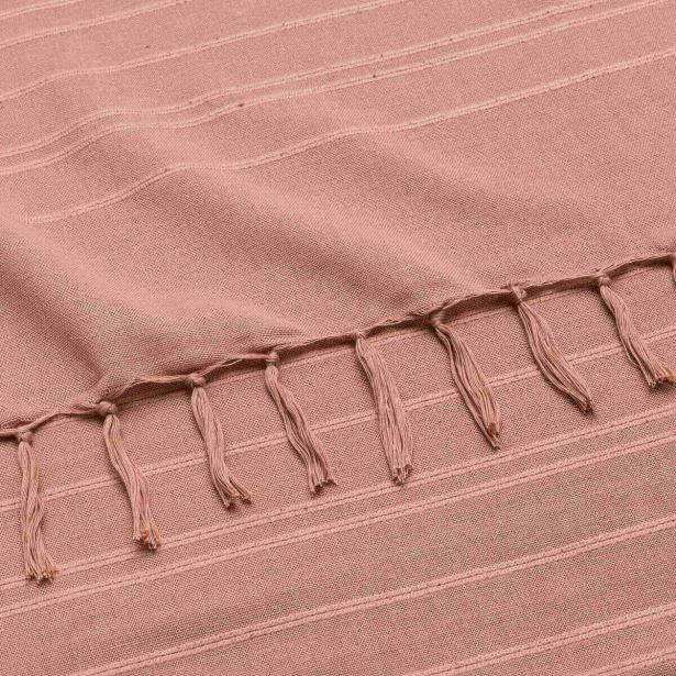 DEKORATIVNA ODEJA DOUCEUR D'INTÉRIEUR 180X220 LILIA MOCHA Z RESICAMI