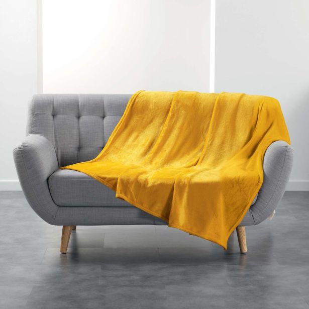 DEKORATIVNA ODEJA DOUCEUR D'INTÉRIEUR ODEJA FLANEL 180X220 FLANOU RUMENA
