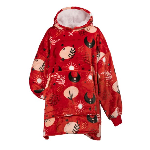 DEKORATIVNA ODEJA SVILANIT HOODIE ODRASLI BREEZE&NOGAVICE