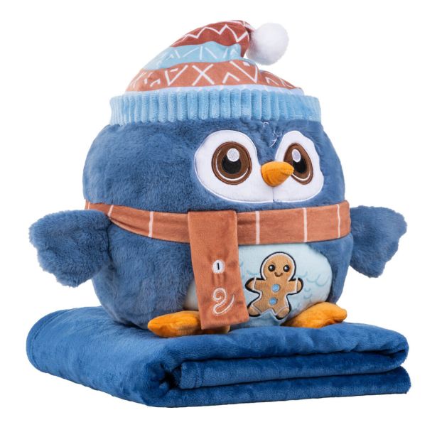 DEKORATIVNA ODEJA SVILANIT IGRAČA 3/1 SOVICA LIAM OTROŠKA ODEJA