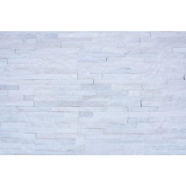 KAMNITA OBLOGA PEARL WHITE (BELI) SLIM 60X15 DEKORATIVNI KAMEN