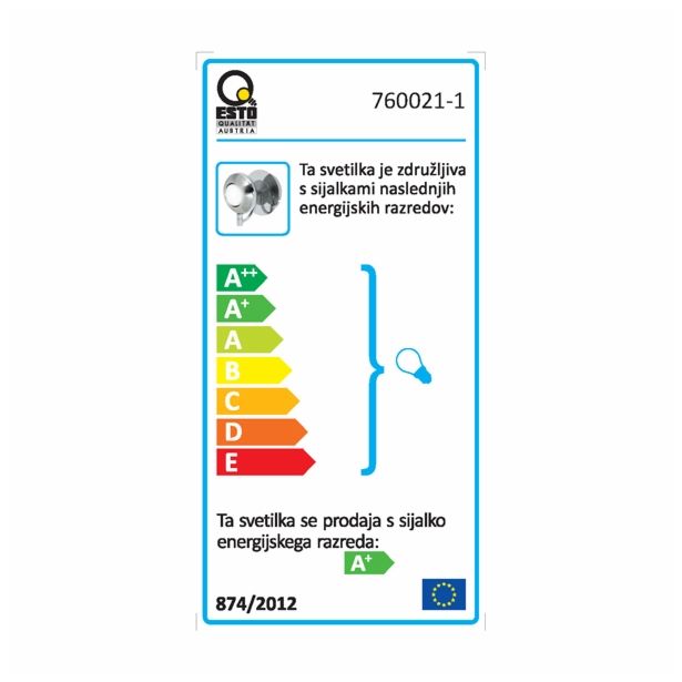 DEKORATIVNI LED REFLEKTOR ESTO LUMIA 1X5W GU10 LED