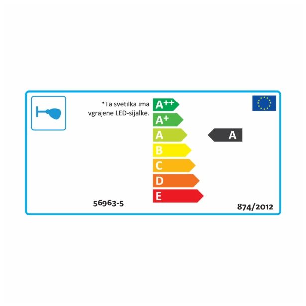 DEKORATIVNI LED REFLEKTOR GLOBO SIONY 5X4W 56963-5