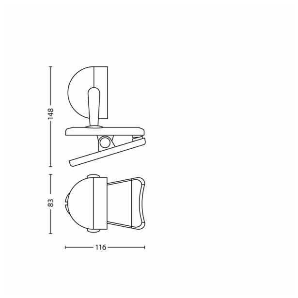 DEKORATIVNI LED REFLEKTOR PHILIPS DYNA 1X3W LED 53231/33/16 ZELENA