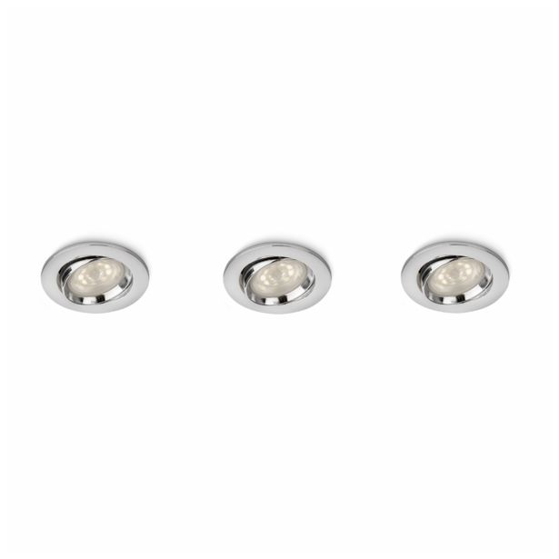 DEKORATIVNI LED REFLEKTOR PHILIPS ELLIPSE 3X3W LED 59030/11/16 KROM