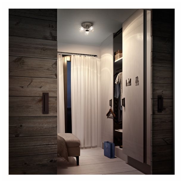 DEKORATIVNI LED REFLEKTOR PHILIPS FREMONT 3X4W LED 53333/17/16 NIKELJ