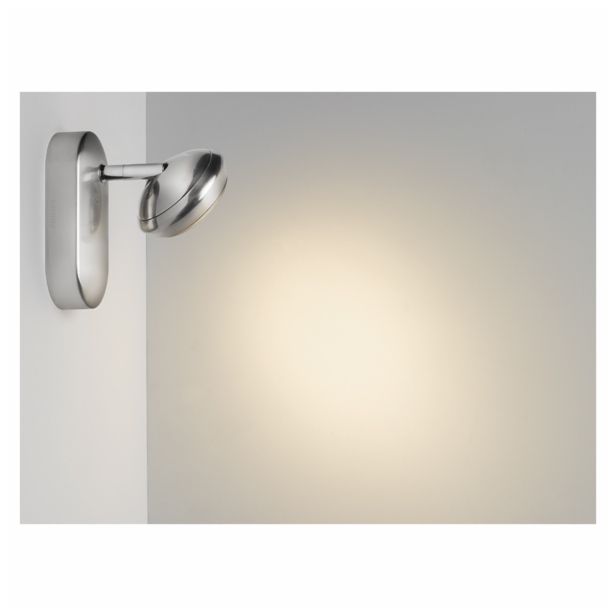 DEKORATIVNI LED REFLEKTOR PHILIPS SEPIA 1X3W LED 57170/17/16 NIKELJ