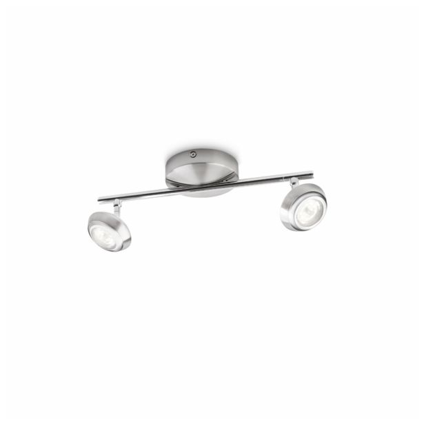 DEKORATIVNI LED REFLEKTOR PHILIPS SEPIA 2X3W LED 57172/17/16 NIKELJ