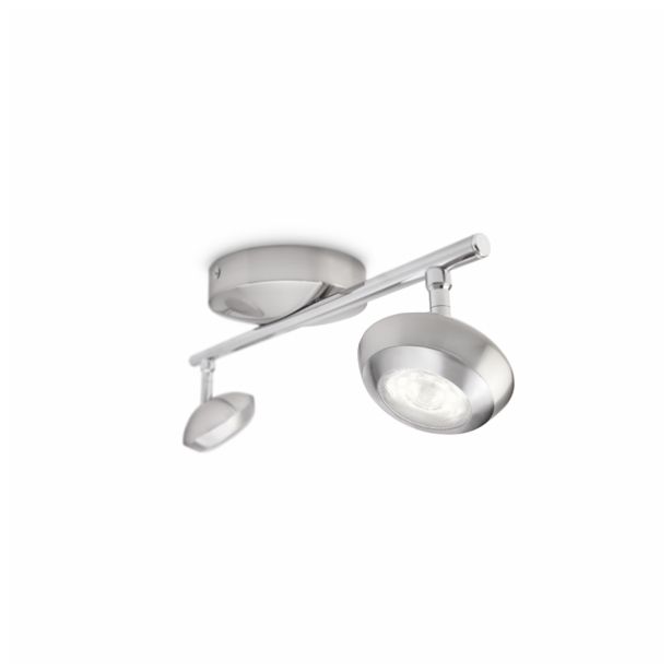 DEKORATIVNI LED REFLEKTOR PHILIPS SEPIA 2X3W LED 57172/17/16 NIKELJ