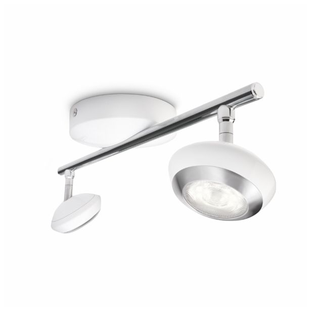 DEKORATIVNI LED REFLEKTOR PHILIPS SEPIA 2X3W LED 57172/31/16 BELA