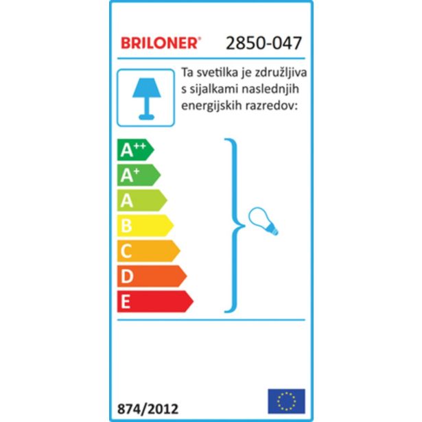 DEKORATIVNI REFLEKTOR BRILONER CLASSIC I 4XE14 BLEDO ZLAT