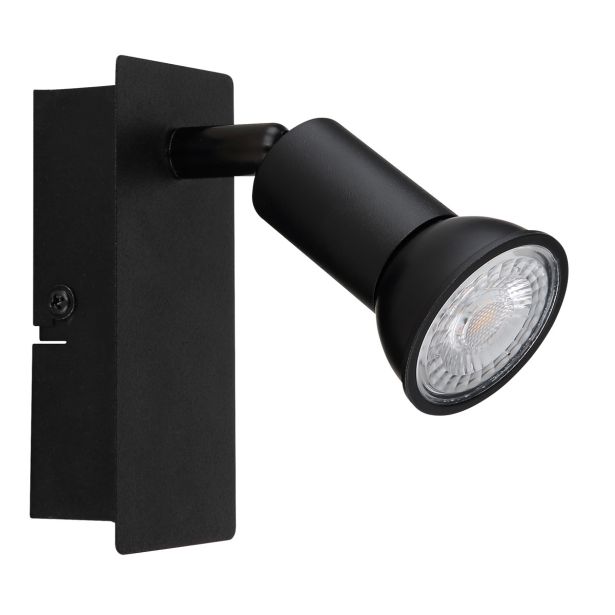 DEKORATIVNI REFLEKTOR DREW 1XGU10, ČRN ČRN