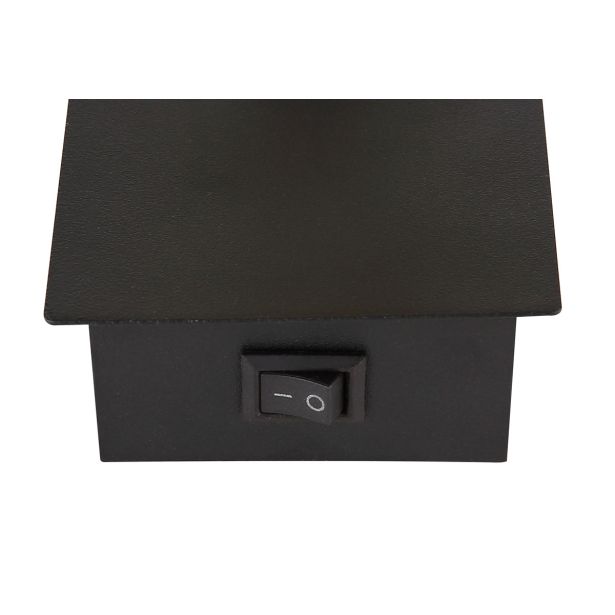 DEKORATIVNI REFLEKTOR DREW 1XGU10, ČRN ČRN