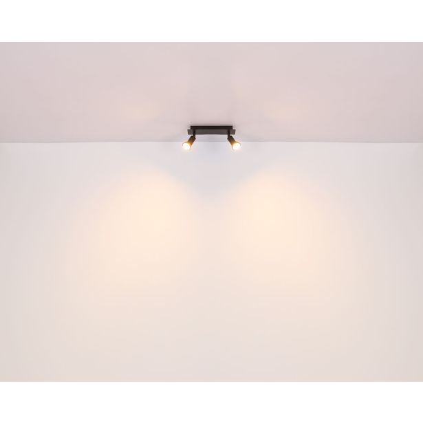 DEKORATIVNI REFLEKTOR DREW 1XGU10 LES / ČRN