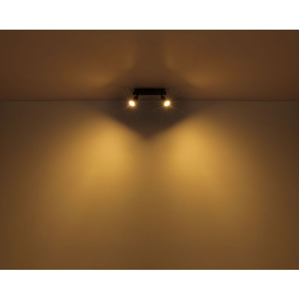 DEKORATIVNI REFLEKTOR DREW 4XGU10 LES / ČRN