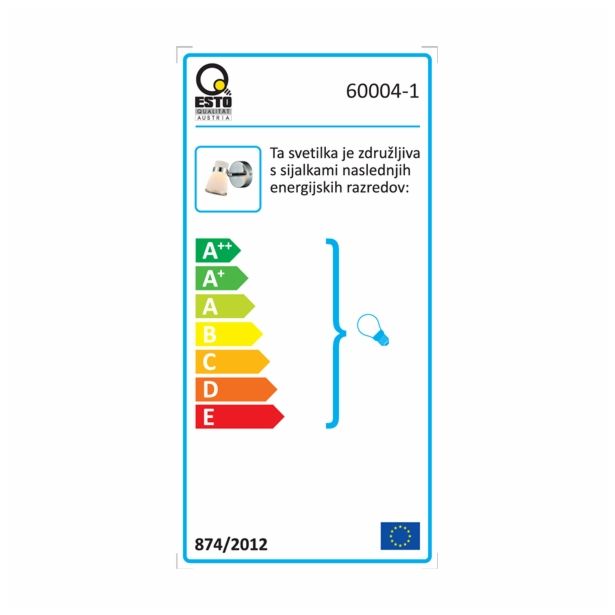 DEKORATIVNI REFLEKTOR ESTO NEVIO 1X33W G9 ECO 60004-1