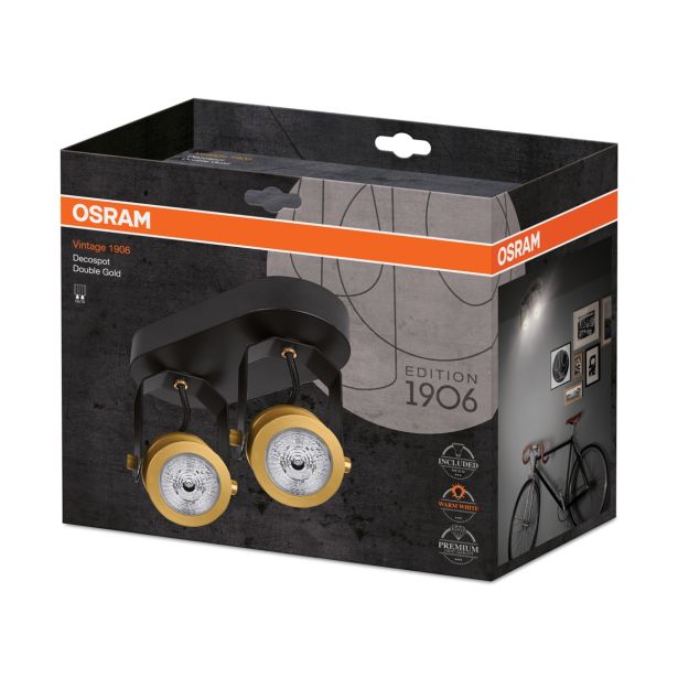 DEKORATIVNI REFLEKTOR OSRAM DOUBLE SPOT GOLD