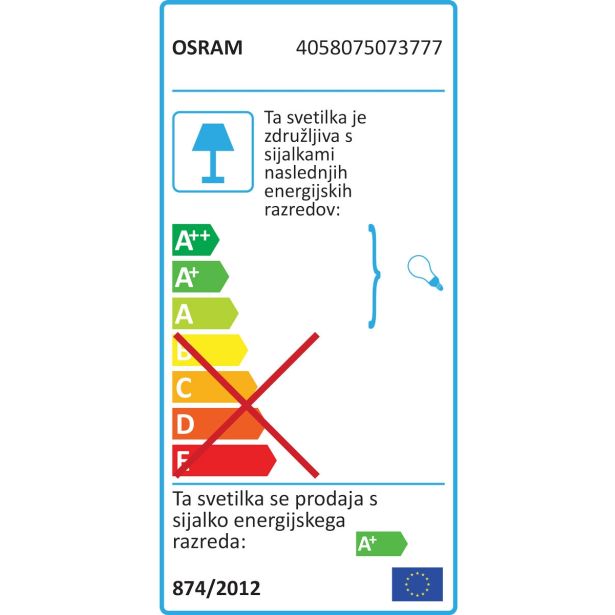 DEKORATIVNI REFLEKTOR OSRAM PENDULUM SPOT SCHWARZ
